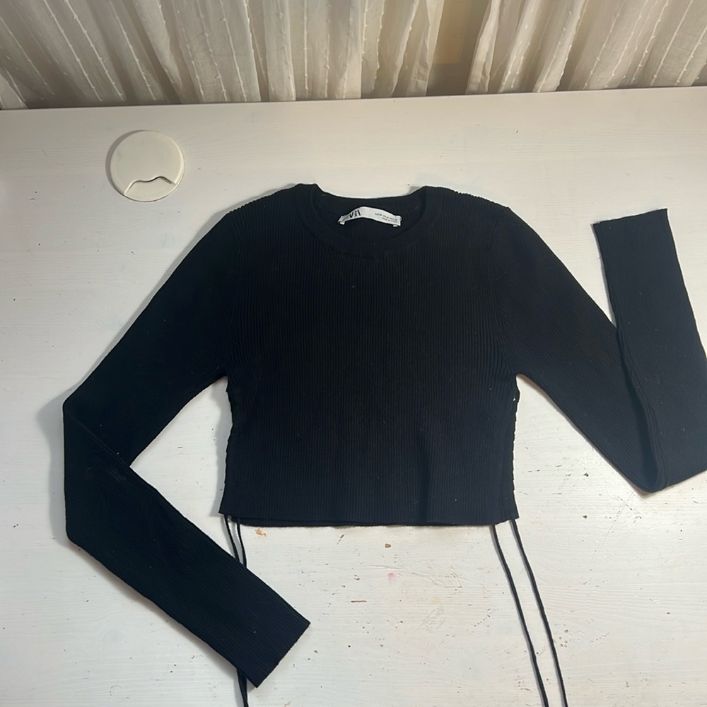 Black Zara Top
